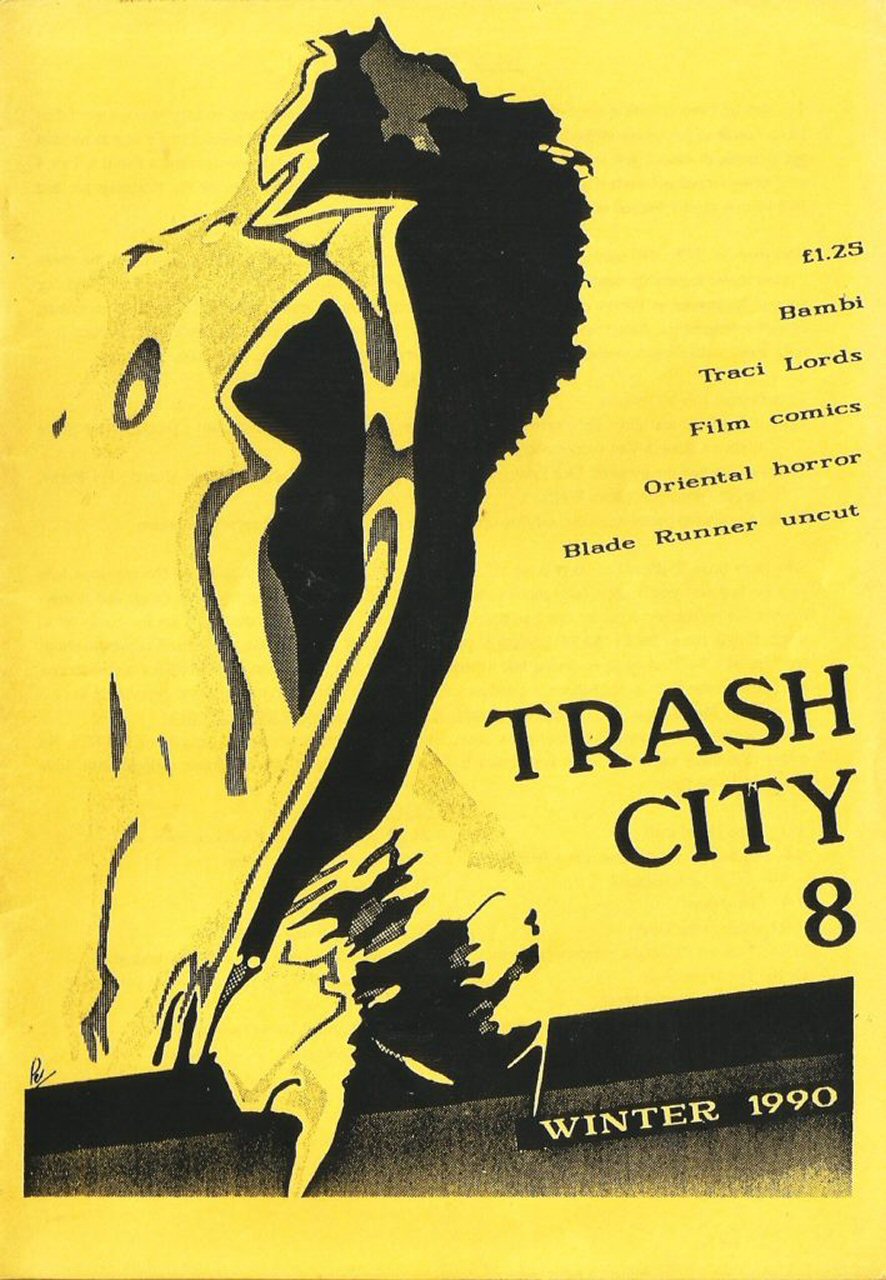 TRASH CITY magazine cover Issue 8 Winter 1991