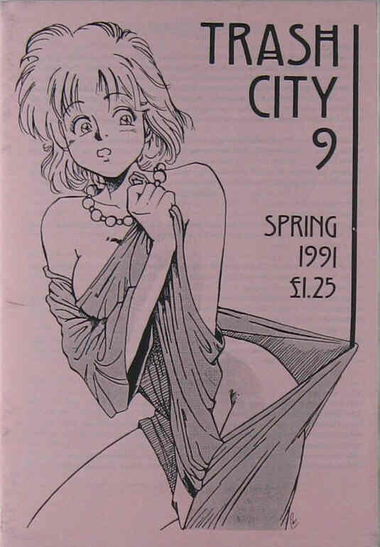 TRASH CITY magazine cover Issue 9 Spring 1991