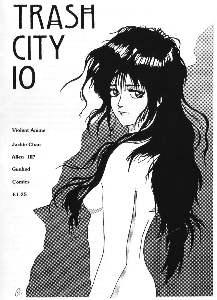 TRASH CITY magazine cover Issue 10 Summer 1991