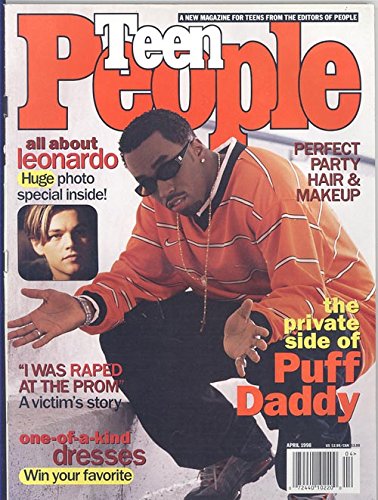 TEEN PEOPLE magazine side cover  April 1998