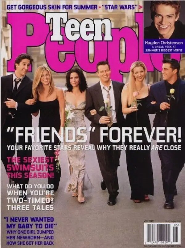 TEEN PEOPLE magazine side cover  May 2002