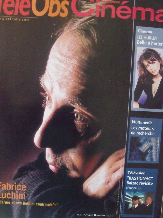 TELE CINE OBS magazine cover Issue 1894   2001