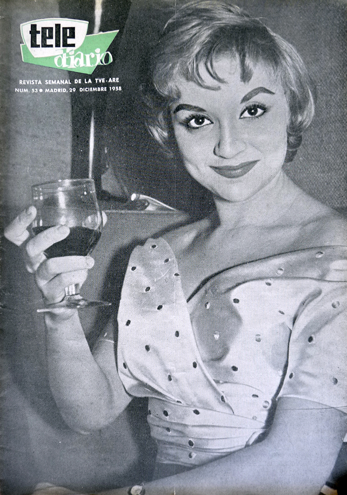 TELE RADIO magazine cover Issue 53 29 December 1958