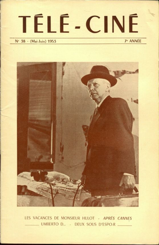 TELECINE magazine side cover Issue 38 May/June 1953