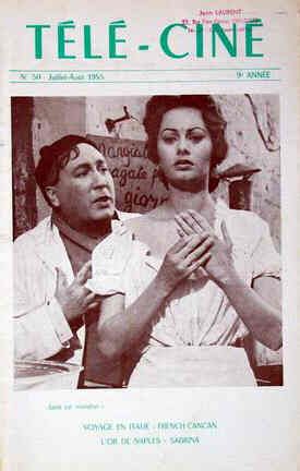 TELECINE magazine side cover Issue 50 July/August 1955