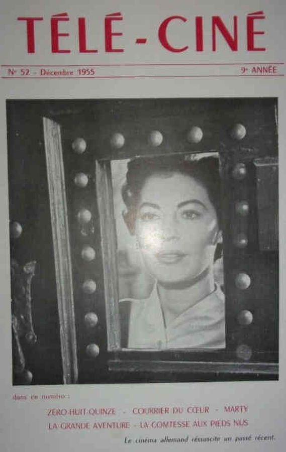 TELECINE magazine side cover Issue 52 December 1955