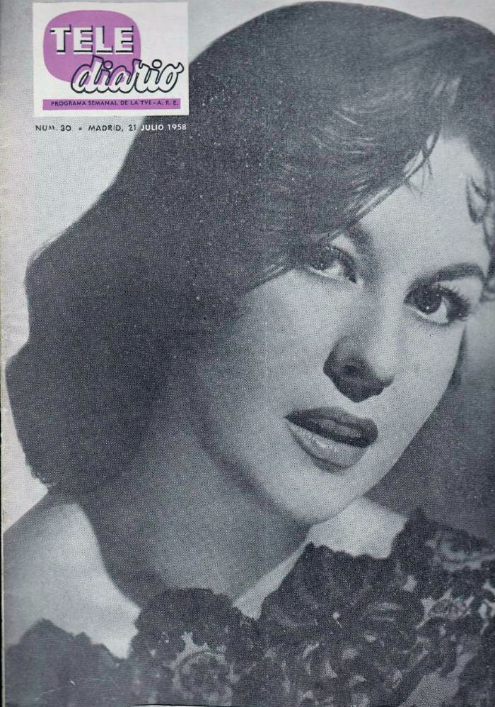 TELE RADIO magazine cover Issue 30 21 July 1958