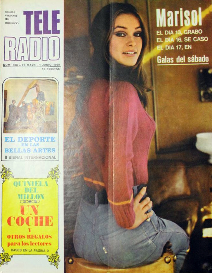 TELE RADIO magazine cover Issue 596 26 May 1969