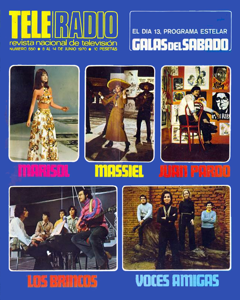 TELE RADIO magazine cover Issue 650 8 June 1970