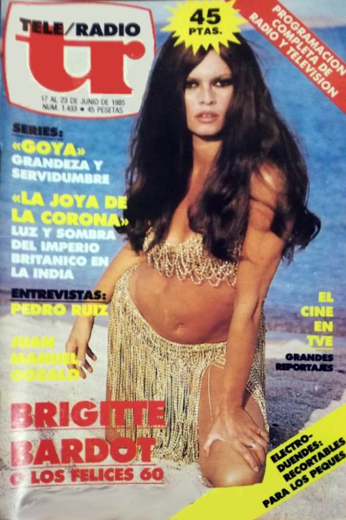 TELE RADIO magazine cover Issue 1433 17 June 1985