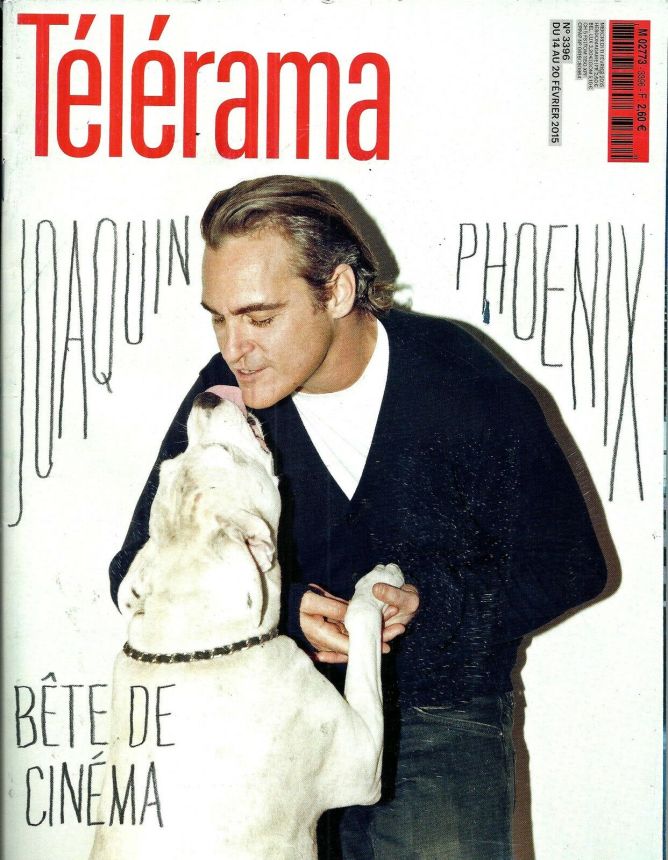 RADIO CINEMA TELEVISION/TELERAMA magazine side cover Issue 3396 11 February 2015