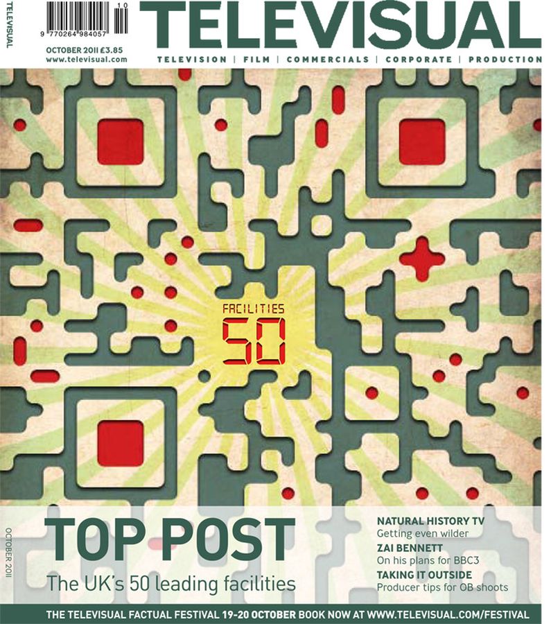 TELEVISUAL magazine side cover October 2011