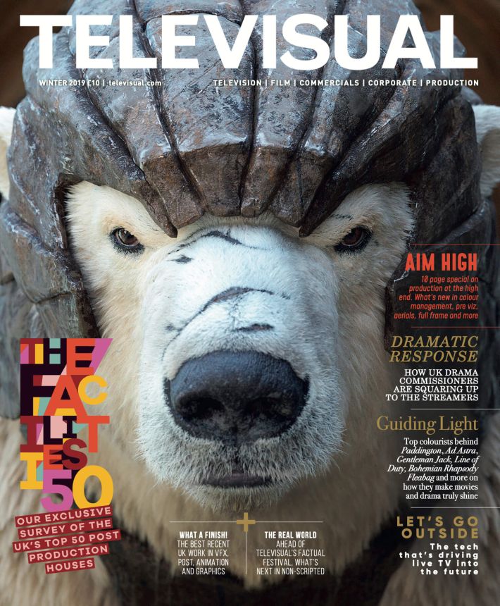 TELEVISUAL magazine cover Winter 2019