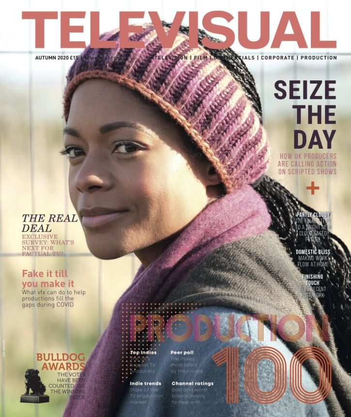 TELEVISUAL magazine side cover Autumn 2020