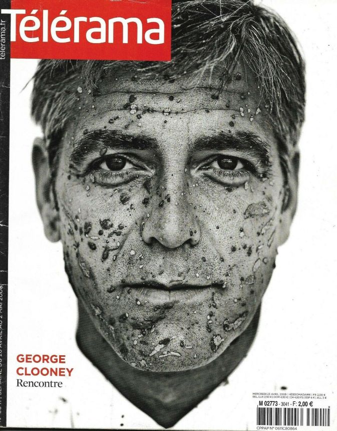 RADIO CINEMA TELEVISION/TELERAMA magazine side cover Issue 3041 23 April 2008