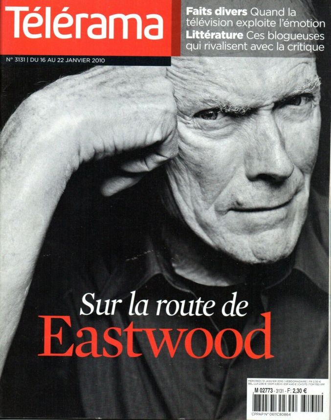 RADIO CINEMA TELEVISION/TELERAMA magazine side cover Issue 3131 13 January 2010