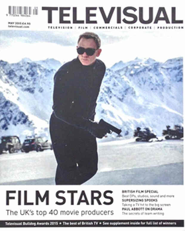 TELEVISUAL magazine side cover May 2015