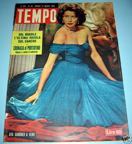 TEMPO magazine cover Issue 32 12 August 1954