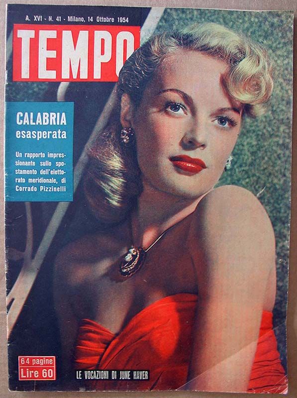 TEMPO magazine cover Issue 41 14 October 1954