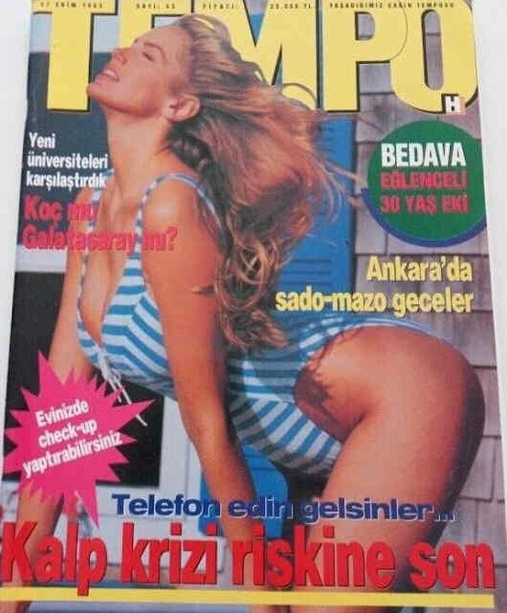 TEMPO TURKEY magazine cover 27 October 1993