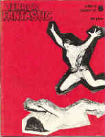 TERROR FANTASTIC magazine cover Issue 8 May 1972