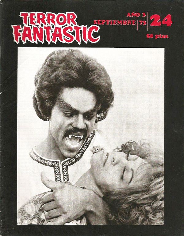 TERROR FANTASTIC magazine cover Issue 24 September 1973