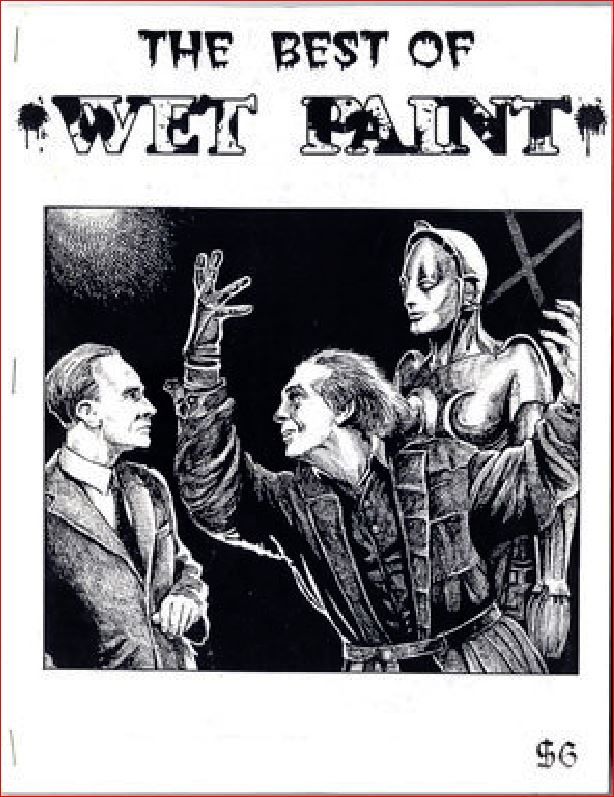 CYGNUS/WET PAINT magazine side cover  Best of  1991
