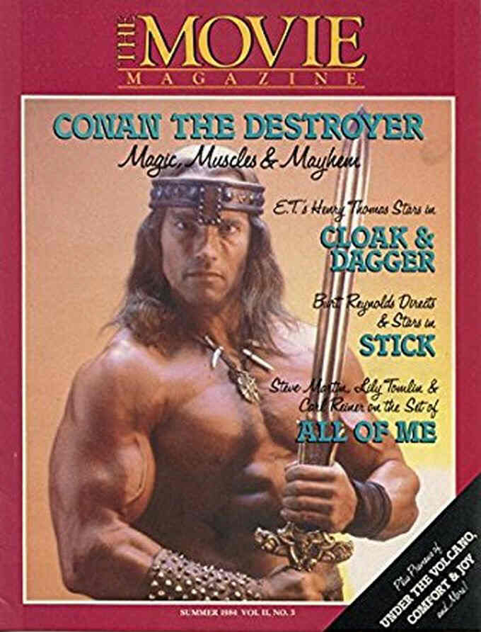 THE MOVIE MAGAZINE (USA) magazine cover  Vol 2 # 3 Summer 1984