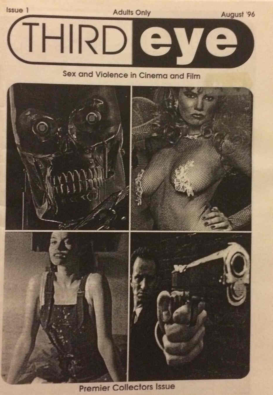 THIRD EYE magazine cover Issue 1 August 1996