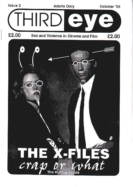 THIRD EYE magazine cover Issue 2 October 1996