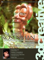 3D CREATIVE magazine side cover Issue 8 April 2006