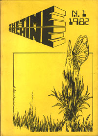 TIME MACHINE magazine cover Issue 1  1982