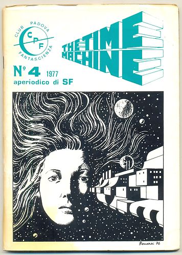 TIME MACHINE magazine cover Issue 4  1977