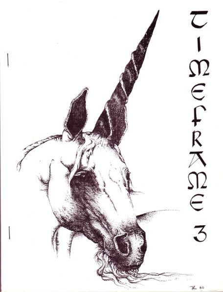 TIMEFRAME magazine cover Issue 3 August 1980