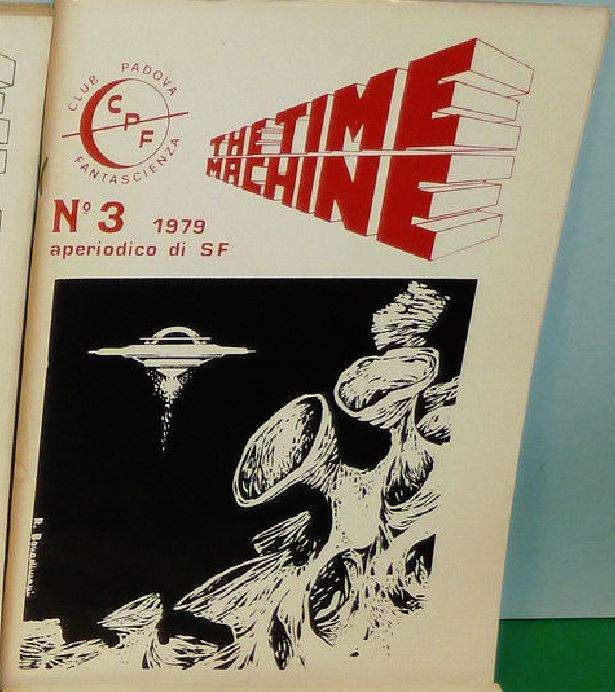 TIME MACHINE magazine cover Issue 3  1979