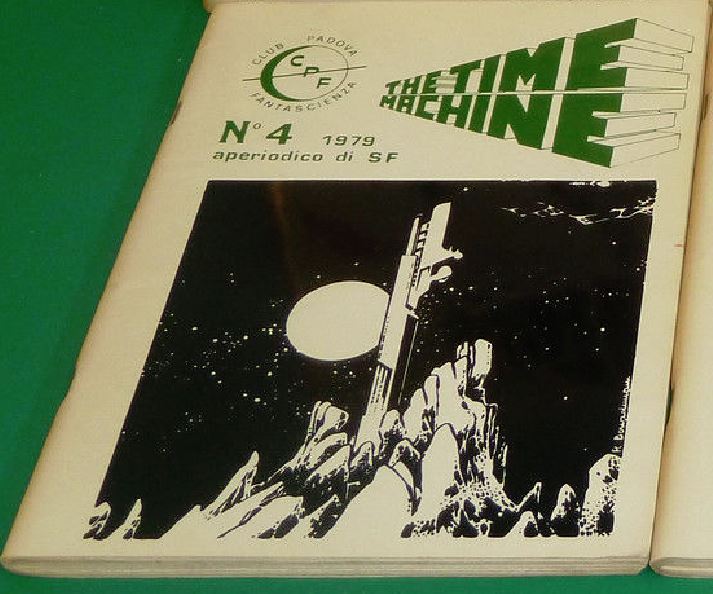 TIME MACHINE magazine cover Issue 4  1979