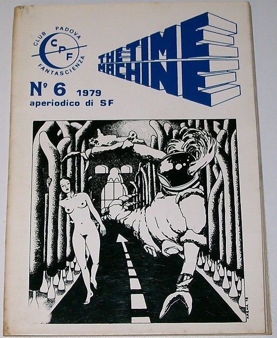 TIME MACHINE magazine cover Issue 6  1979