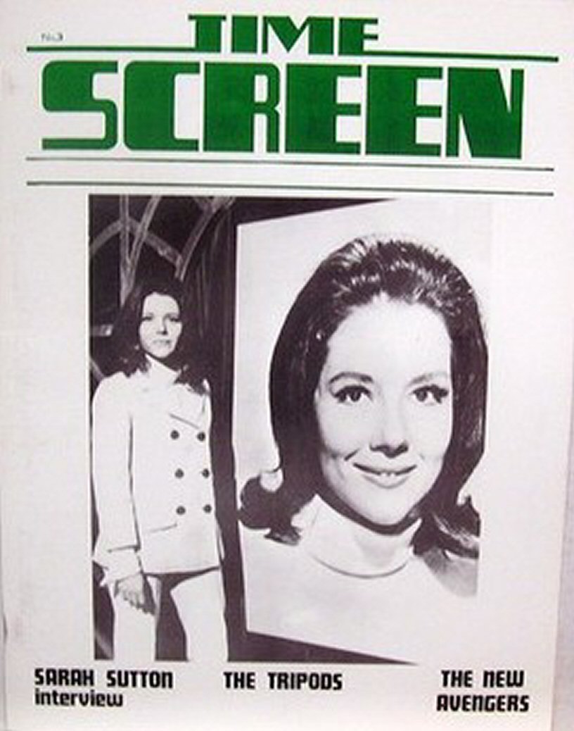 TIME SCREEN magazine side cover Issue 3  April 1985