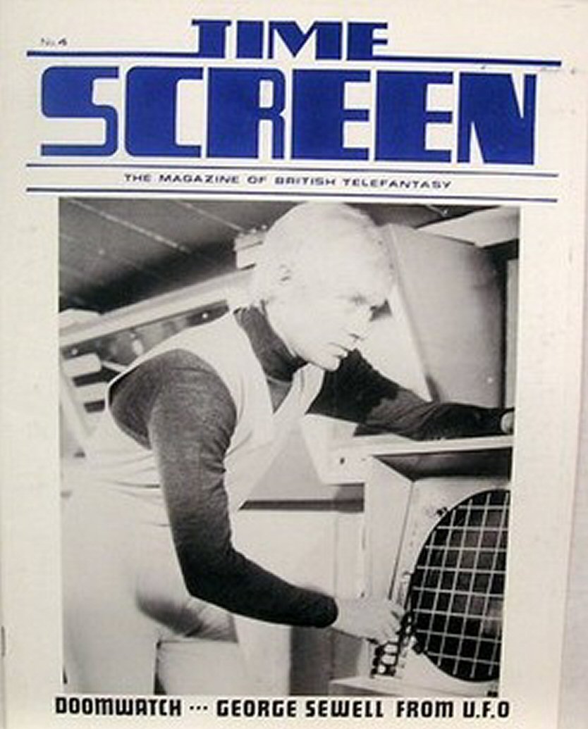 TIME SCREEN magazine side cover Issue 4  December 1985