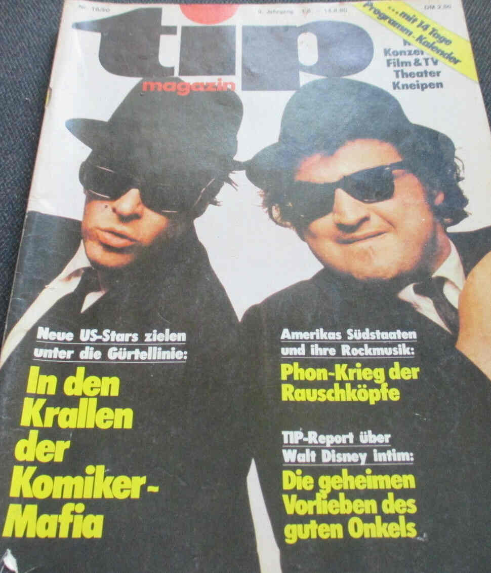 TIP MAGAZIN magazine cover 8 January 1980