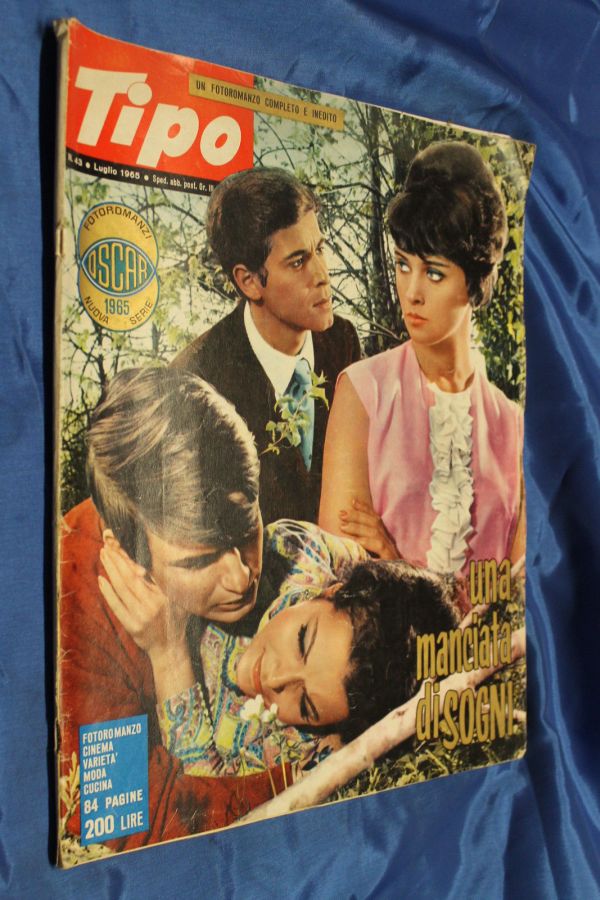 TIPO magazine side cover Issue 43  July 1965