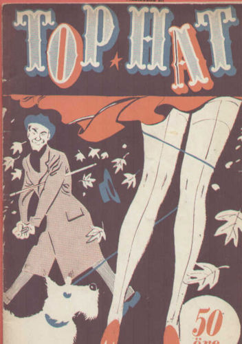 TOP HAT magazine cover Issue 22  1947