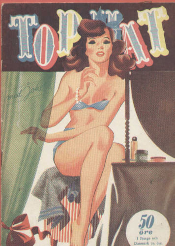 TOP HAT magazine cover Issue 22  1948