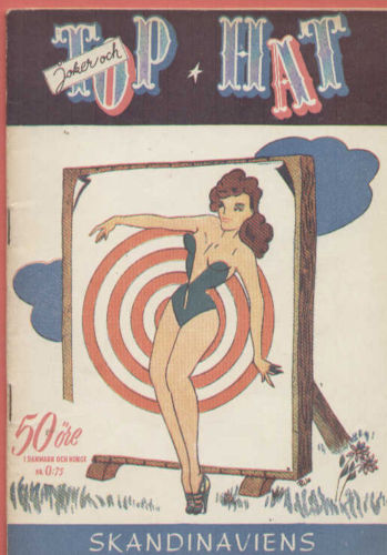 TOP HAT magazine cover Issue 12  1950