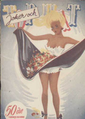 TOP HAT magazine cover Issue 21  1950