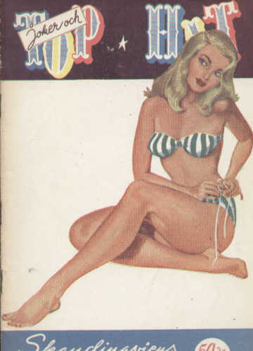 TOP HAT magazine cover Issue 25  1950