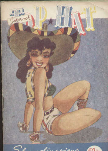 TOP HAT magazine cover Issue 26  1950