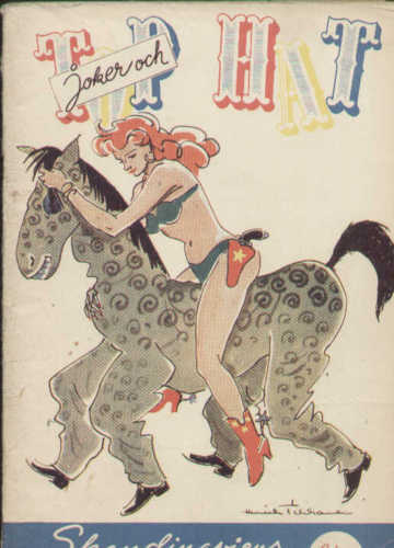 TOP HAT magazine cover Issue 1  1952