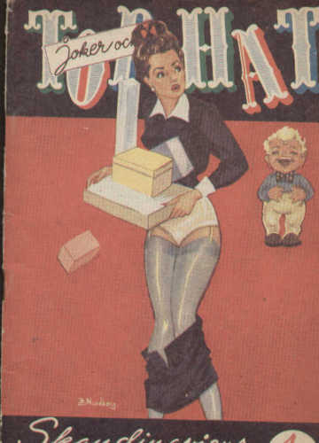 TOP HAT magazine cover Issue 6  1953