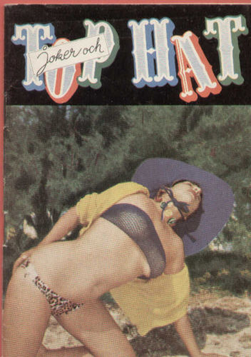 TOP HAT magazine cover Issue 16  1955